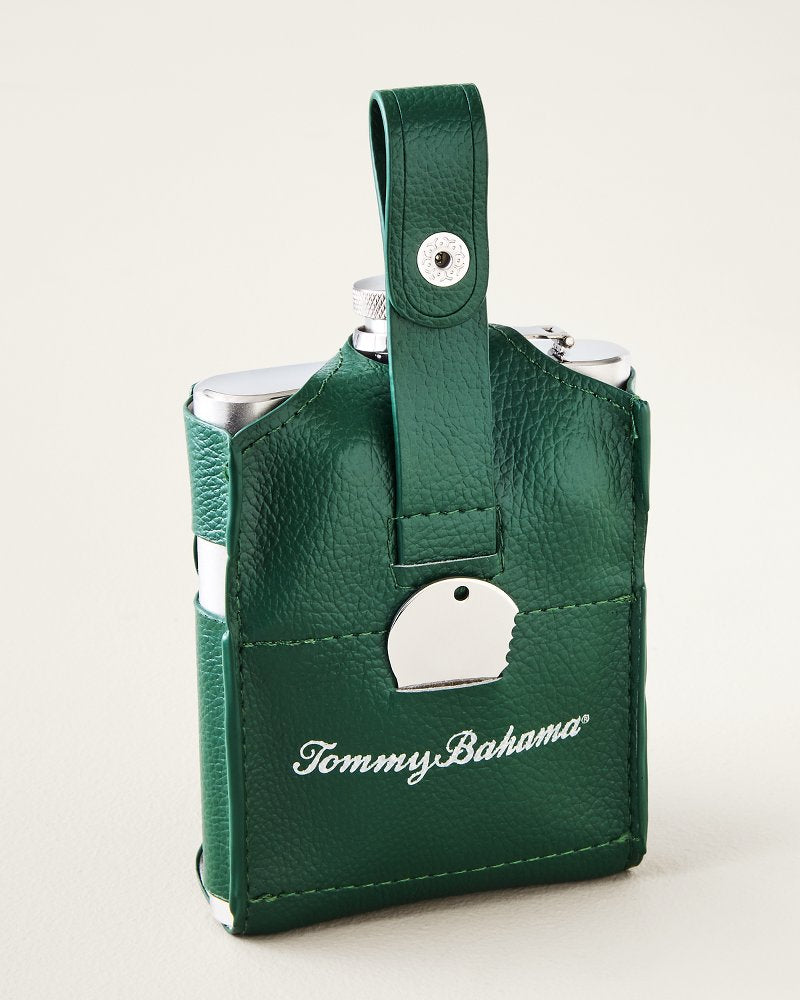 Teed Up Golf Flask - Green