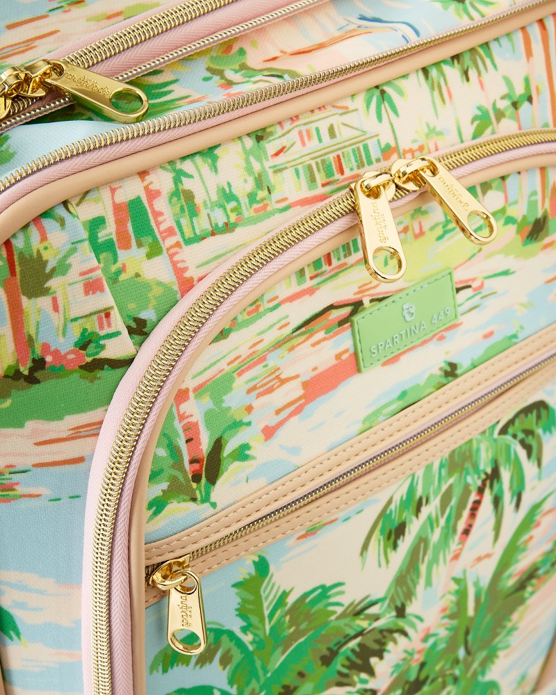 Spartina Coastal Dreams 20-Inch Rolling Suitcase - Coastal Dreams