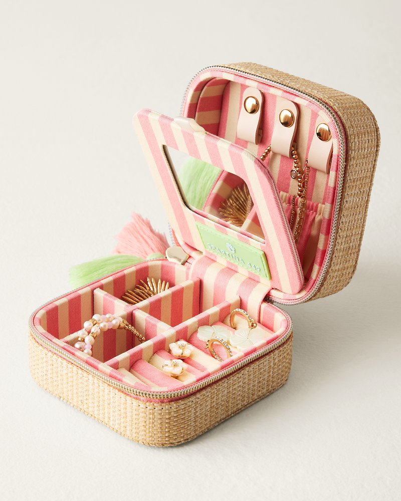Spartina Boho Palm Tree Jewelry Travel Case - Palm Tree