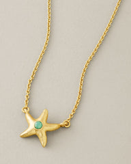 Spartina Sea La Vie Starfish Pendant Necklace - Gold