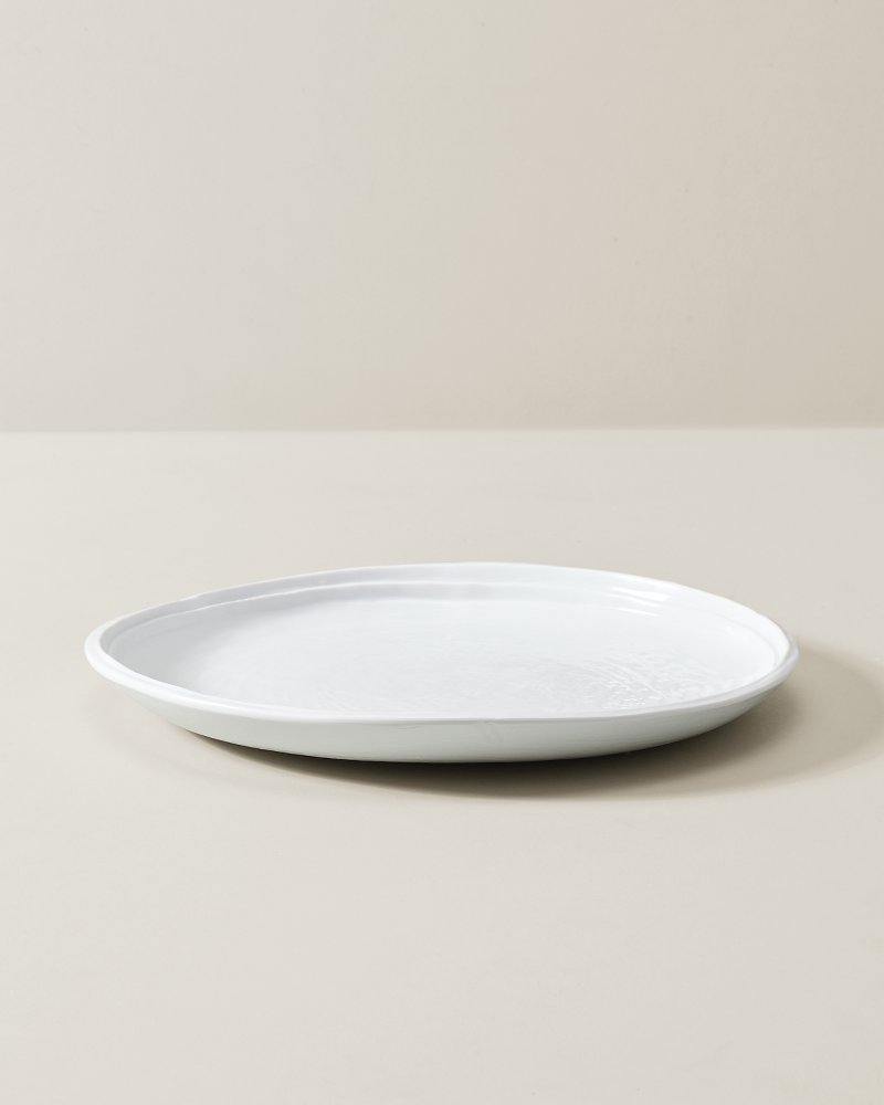 Melamine Dinner Plate - White