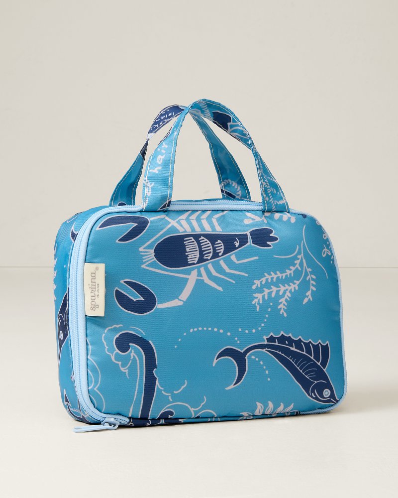 Spartina Overboard 6-Piece Packing Cube Set - Overboard Blue