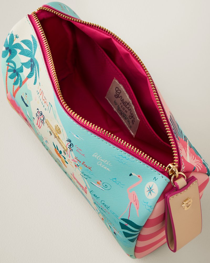 Spartina Florida Carry-All Cosmetic Case - Florida