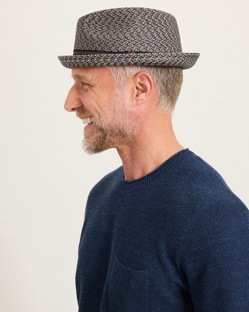 Mannes Braid Hat - Brown Multi