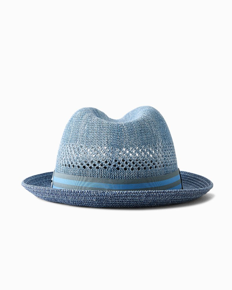 Berle Packable Braid Hat - Navy Heather