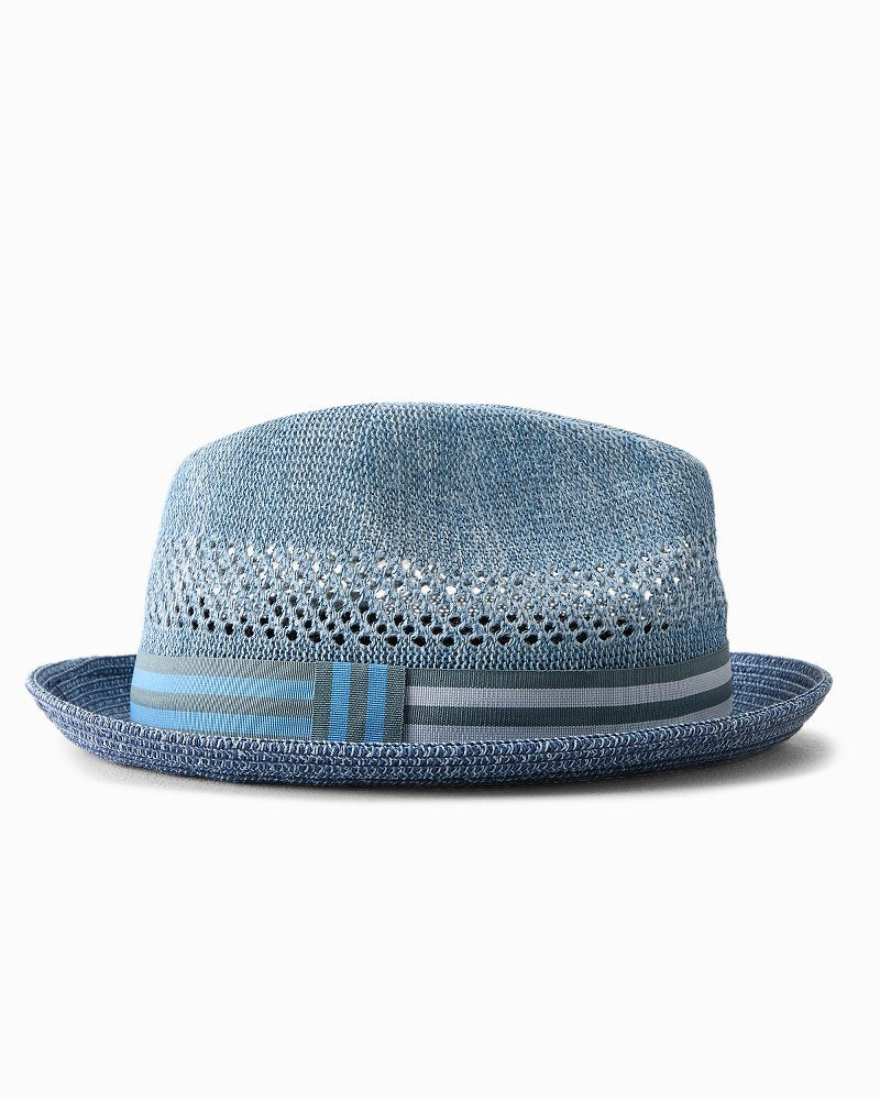 Berle Packable Braid Hat - Navy Heather