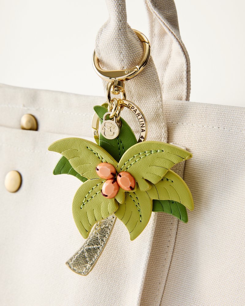 Spartina Palm Tree Keychain - Green