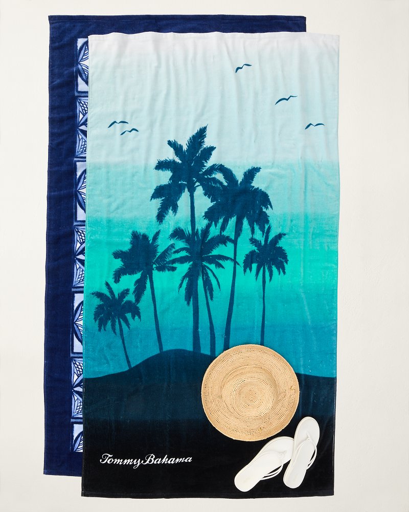 Star Mosaic Beach Towels - Set of 2 - Multicolor