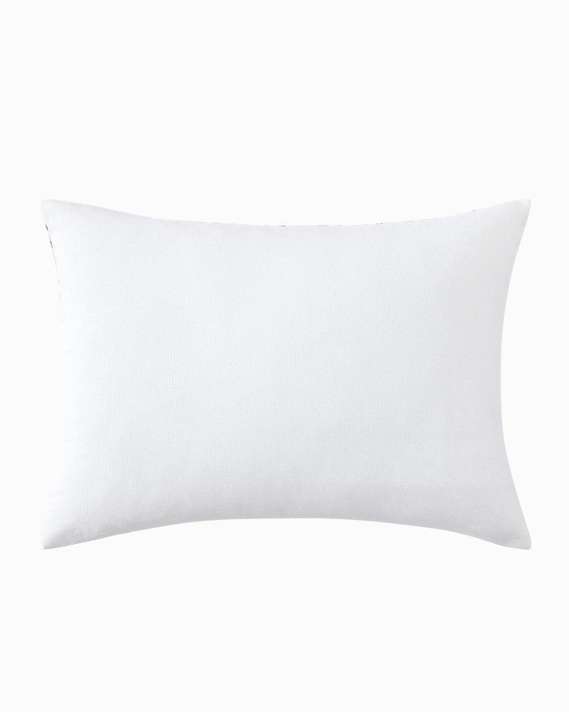 Island Estate Santiago Embroidered Decorative Pillow - Ochre