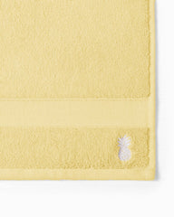 Pineapple Bay 6-Piece Bath Towel Set - Canary Yellow