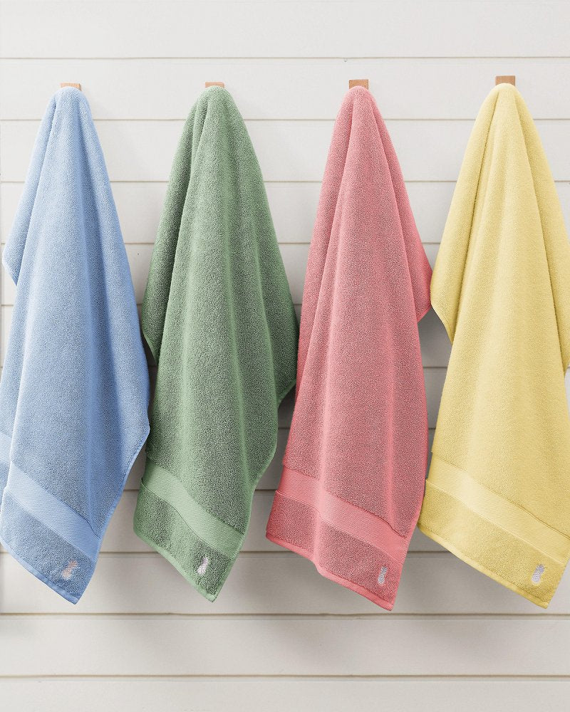 Pineapple Bay 6-Piece Bath Towel Set - Matcha
