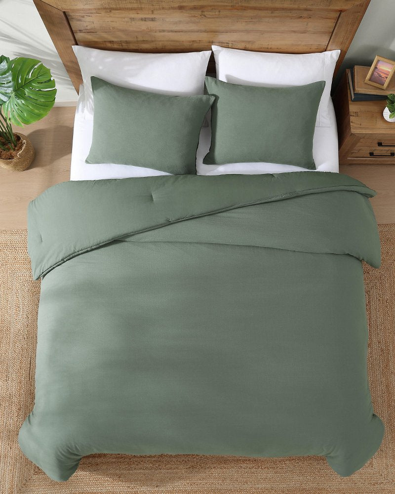 Paradisio Reversible 3-Piece King Comforter Set - Jungle