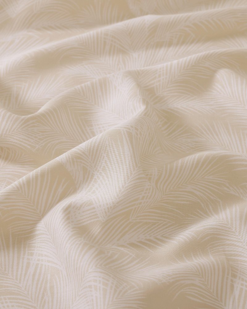 Island Estate All Over Palms 4-Piece Queen Sheet Set - Golden