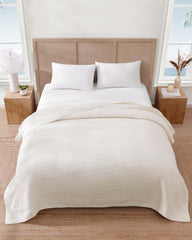 Island Estate Ventura Full/Queen Quilt Blanket - Ivory