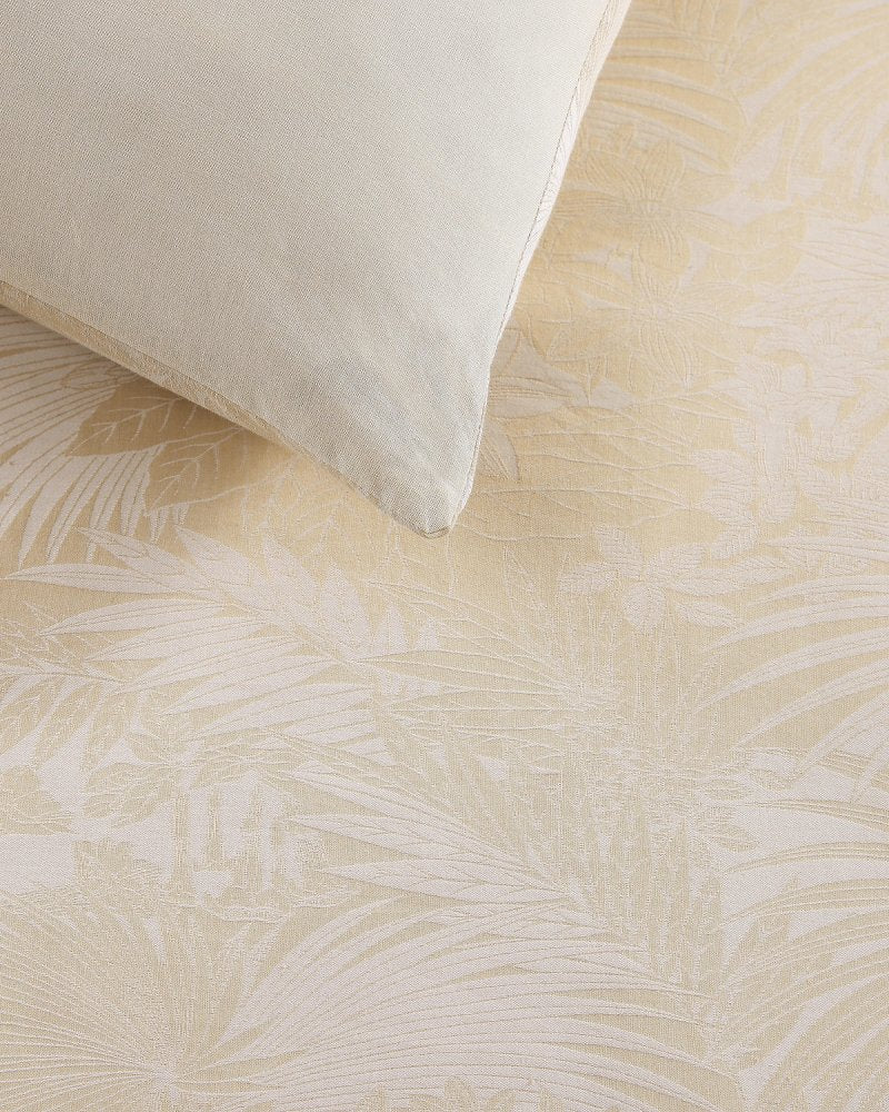 Island Estate Beachside Blooms 3-Piece King Duvet Cover Set - Beige