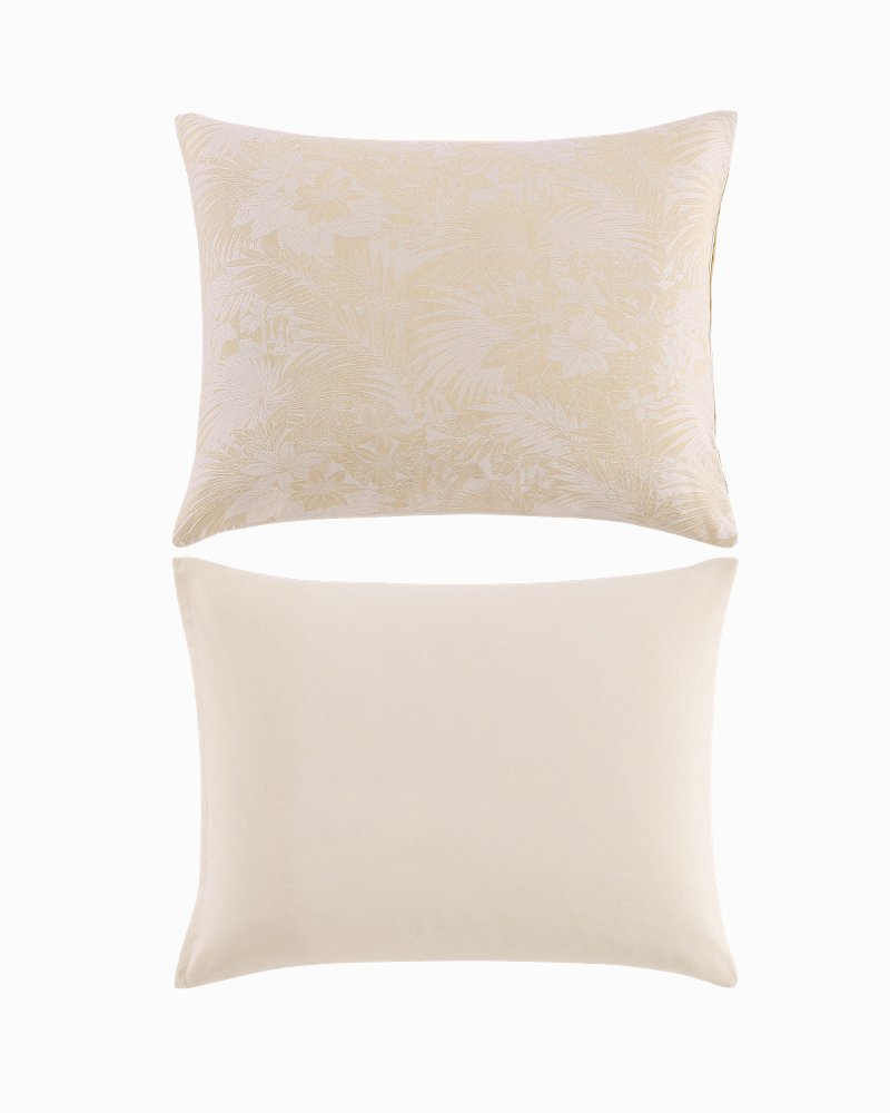 Island Estate Beachside Blooms 3-Piece King Duvet Cover Set - Beige