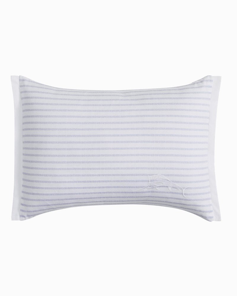 Orchid Bay Stripe Decorative Pillow - Soft Blue