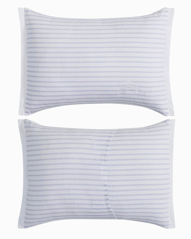 Orchid Bay Stripe Decorative Pillow - Soft Blue