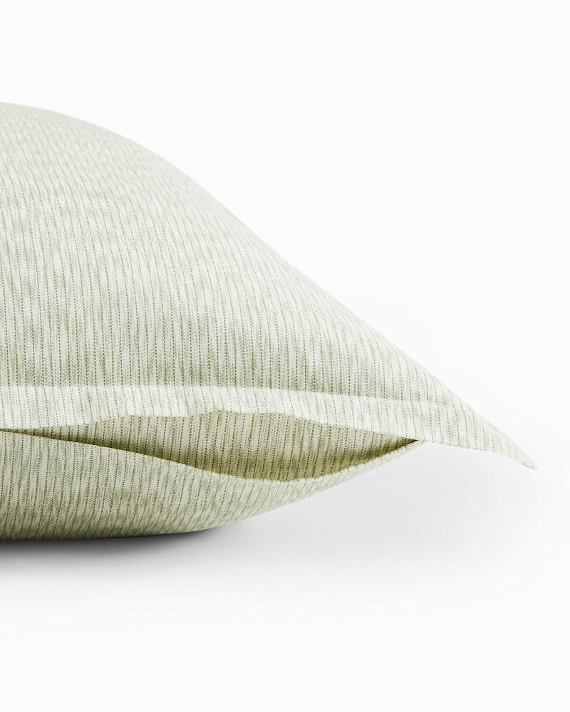 Palm Paradise Euro Sham - Sage Green
