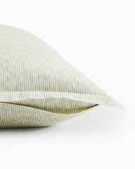 Palm Paradise Euro Sham - Sage Green