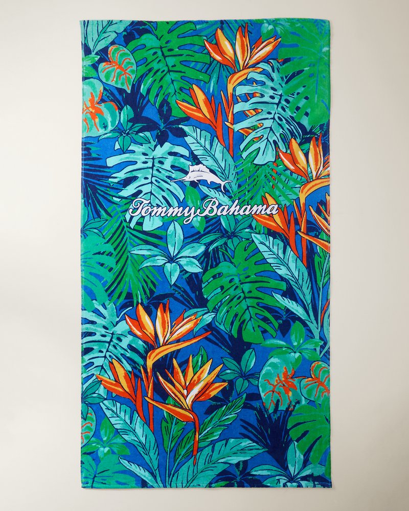 Tropical Jungle Beach Towels - Set of 2 - Multicolor