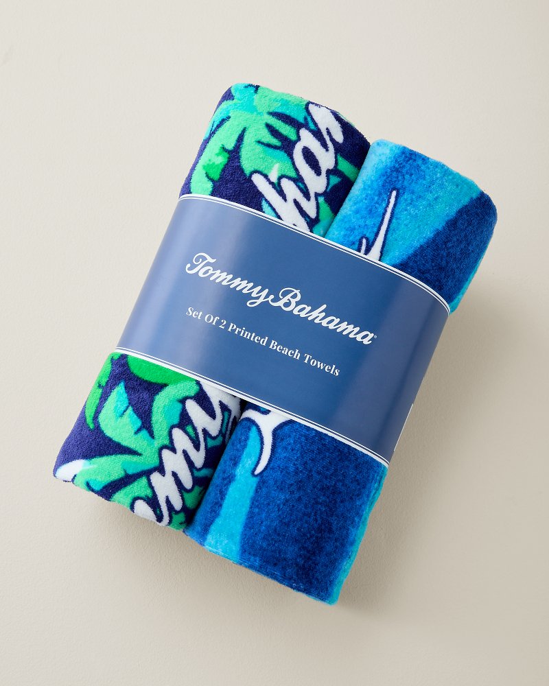 Under the Sea Beach Towels - Set of 2 - Multicolor