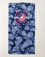 Heritage Hibiscus Beach Towels — Set of 2 - Multicolor