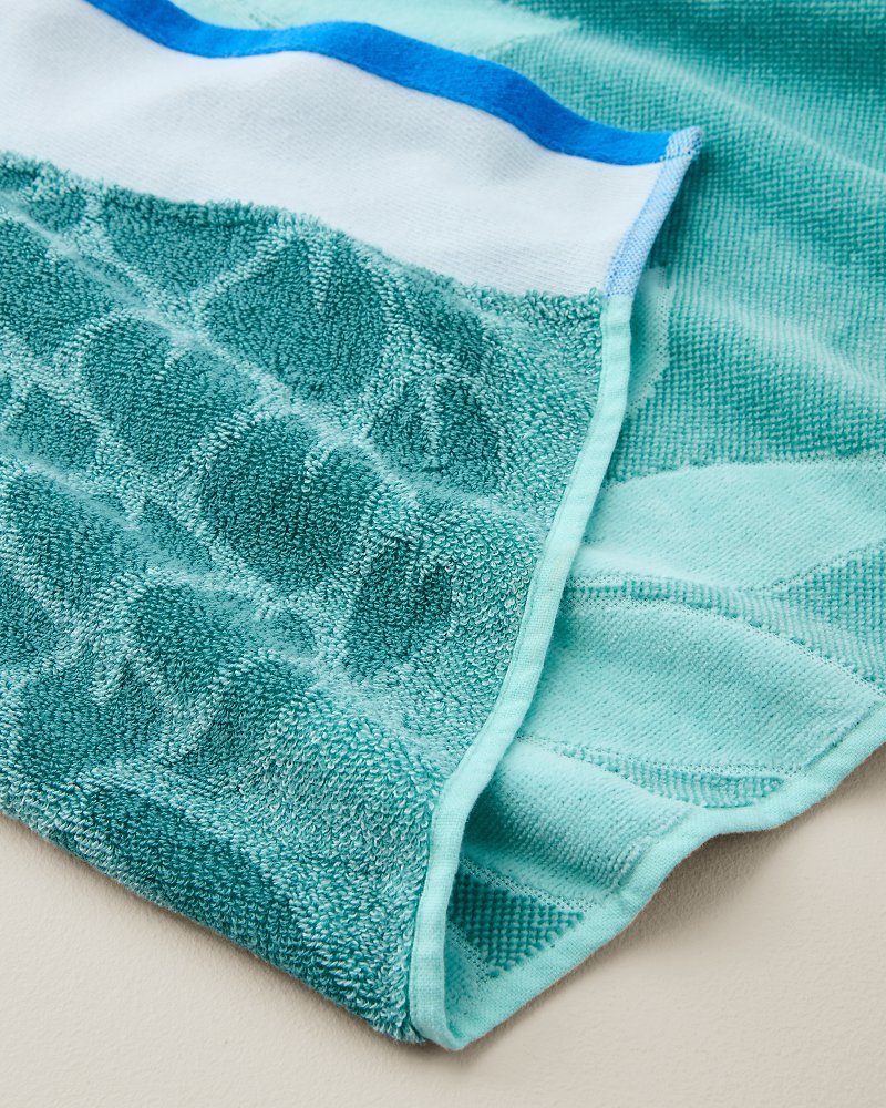 Pineapple Mix Woven Oversized Beach Towel - Multicolor