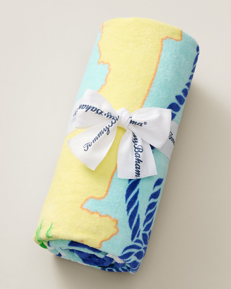 Destination Florida Beach Towel - Multicolor