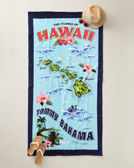 Destination Hawaii Beach Towel - Multicolor