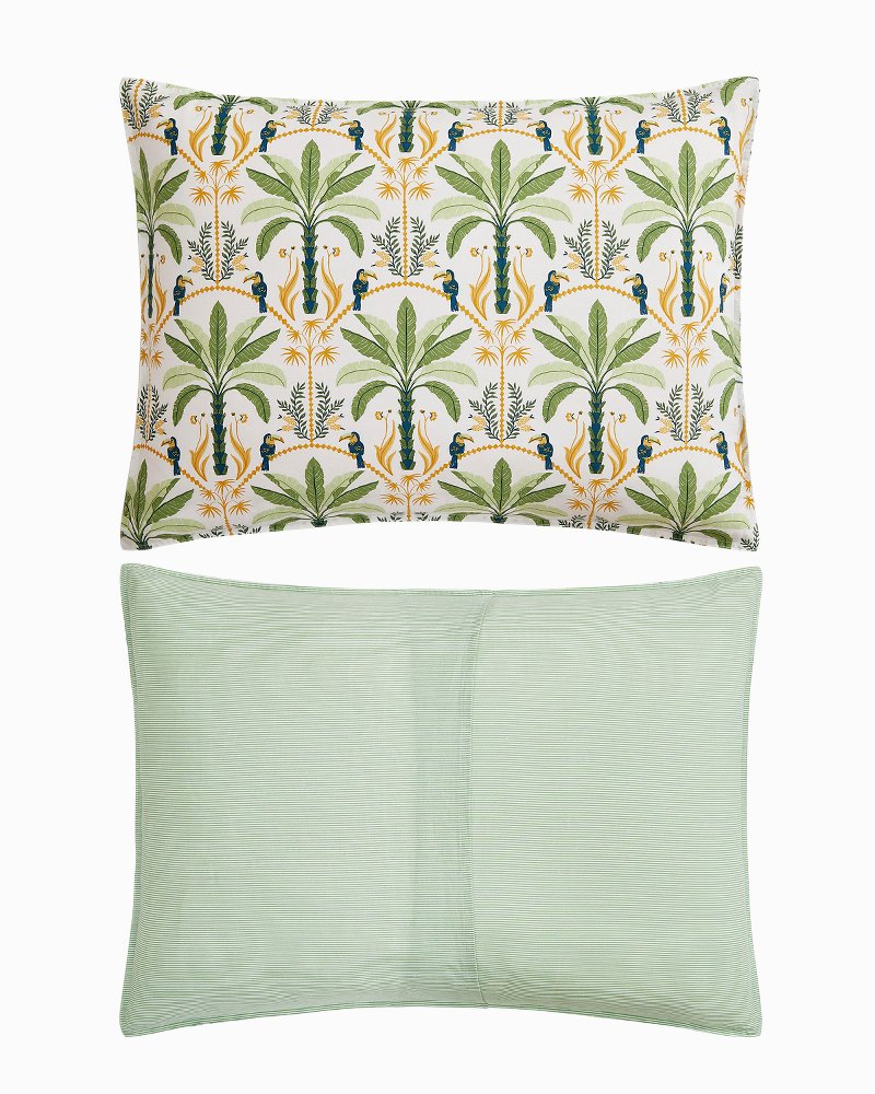 Mystic Palms Reversible 3-Piece Full/Queen Comforter Set - Multicolor