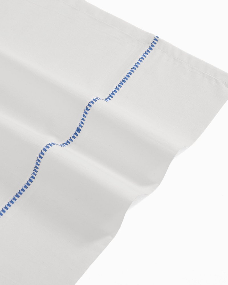 Boardwalk 4-Piece Queen Sheet Set - Blue