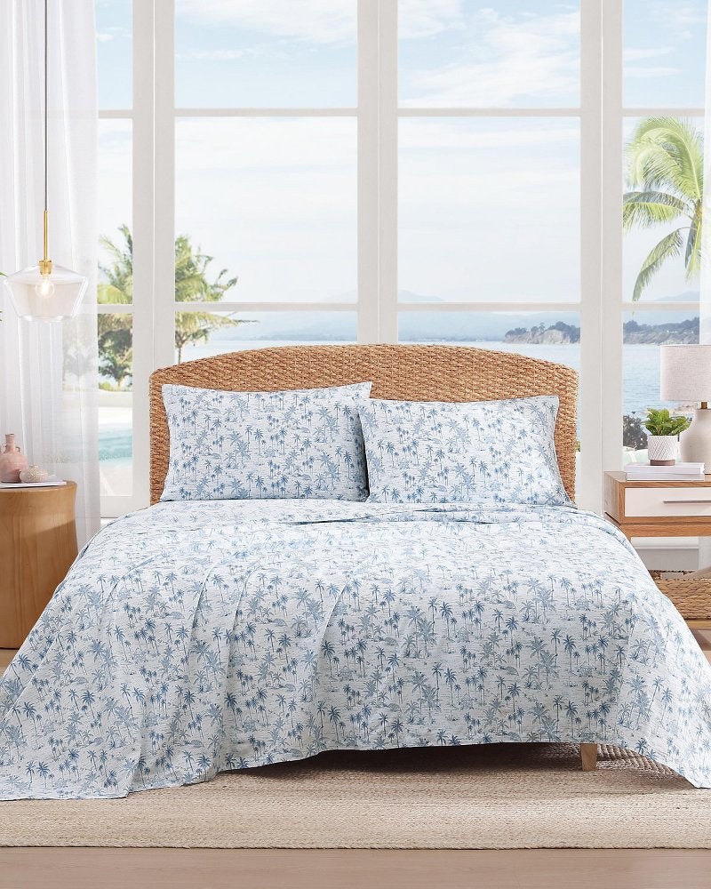 Surfside 3-Piece Twin Sheet Set - Fresh Blue