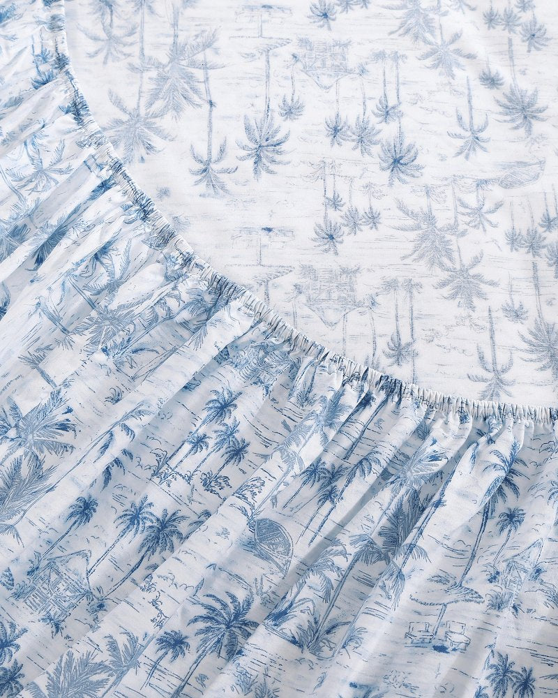 Surfside 3-Piece Twin Sheet Set - Fresh Blue