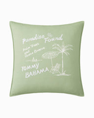 Paradise Found Green Decorative Pillow - Green