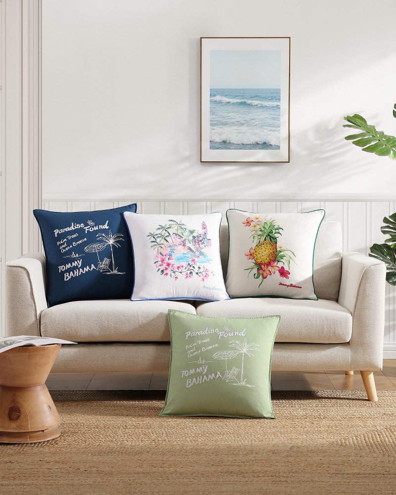 Paradise Found Green Decorative Pillow - Green