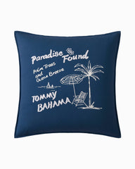 Paradise Found Navy Decorative Pillow - Indigo