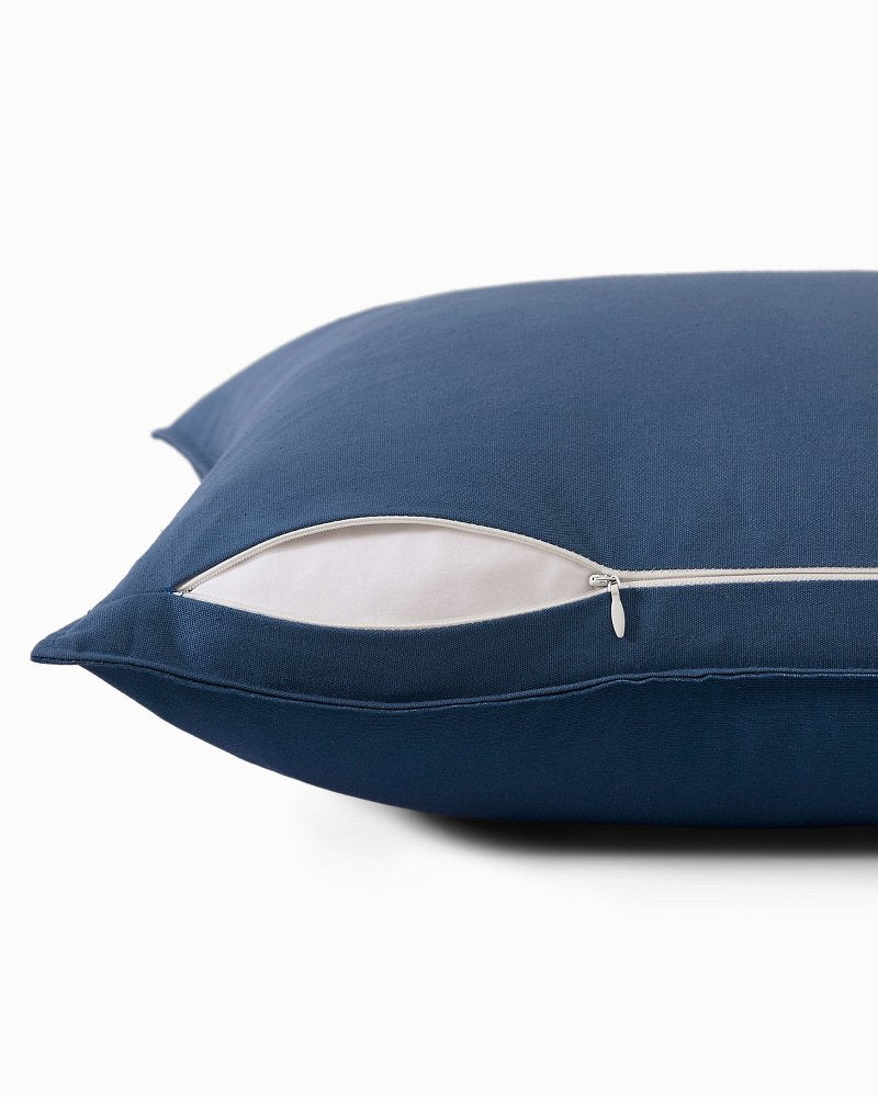 Paradise Found Navy Decorative Pillow - Indigo