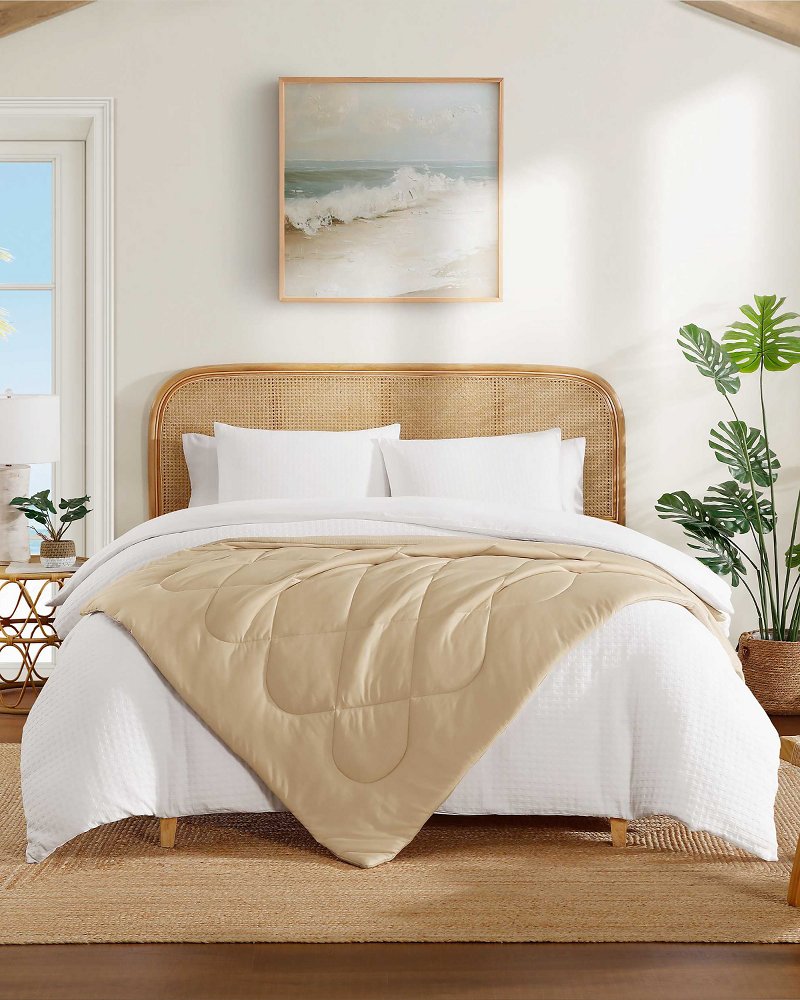 Cool Zone Throw Blanket - Beige