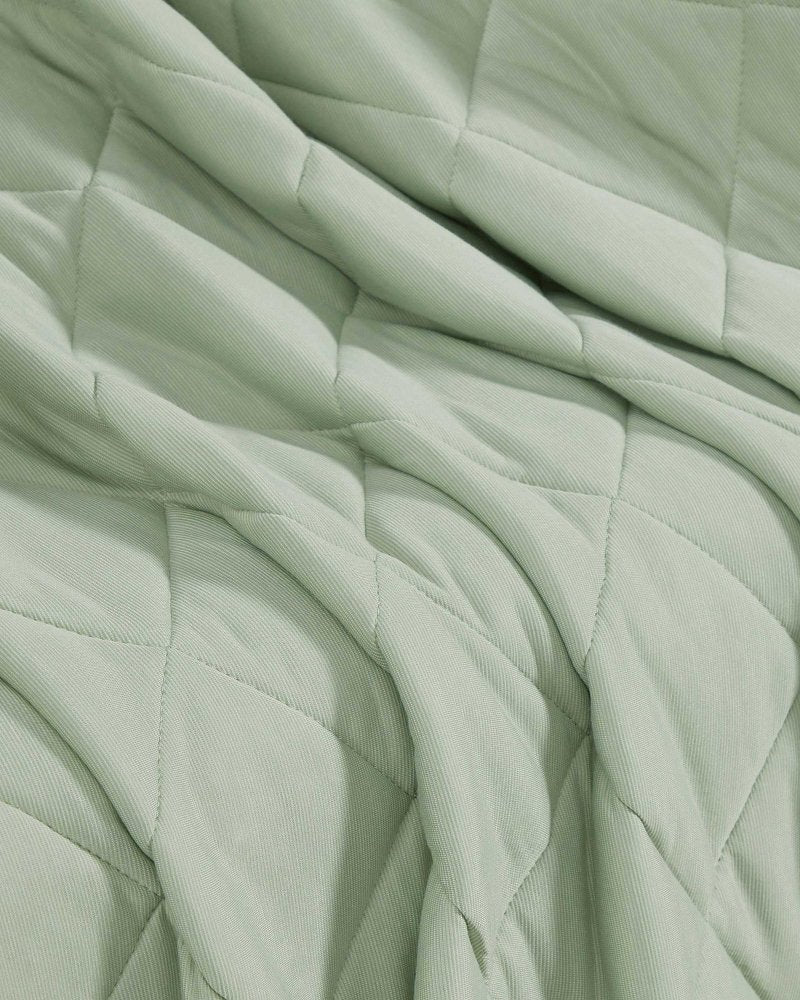 Cool Zone Full/Queen Throw Blanket - Light Green