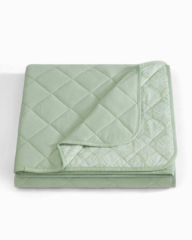Cool Zone Full/Queen Throw Blanket - Light Green