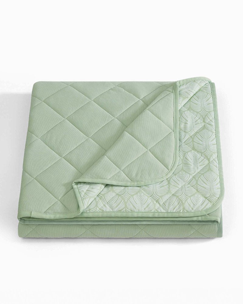 Cool Zone King Throw Blanket - Light Green