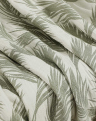 Canyon Palms Throw Blanket - Dark Olive