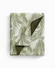 Canyon Palms Throw Blanket - Dark Olive