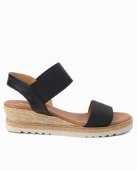 André Assous Neveah Wedges - Black