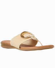 André Assous Nixi Featherweights Sandals - Natural