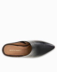 André Assous Wyatt Leather Mules - Black