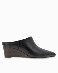 André Assous Wyatt Leather Mules - Black