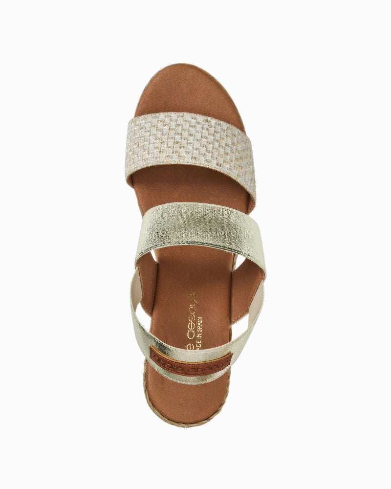 André Assous Allison Wedges - Platino Multi