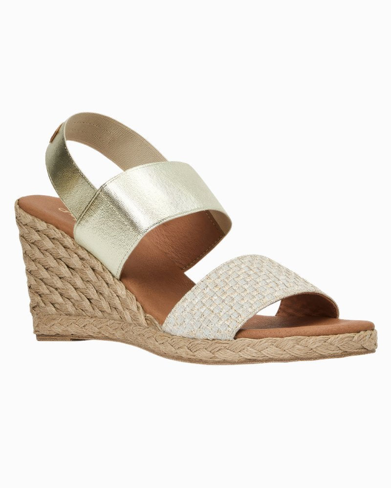 André Assous Allison Wedges - Platino Multi